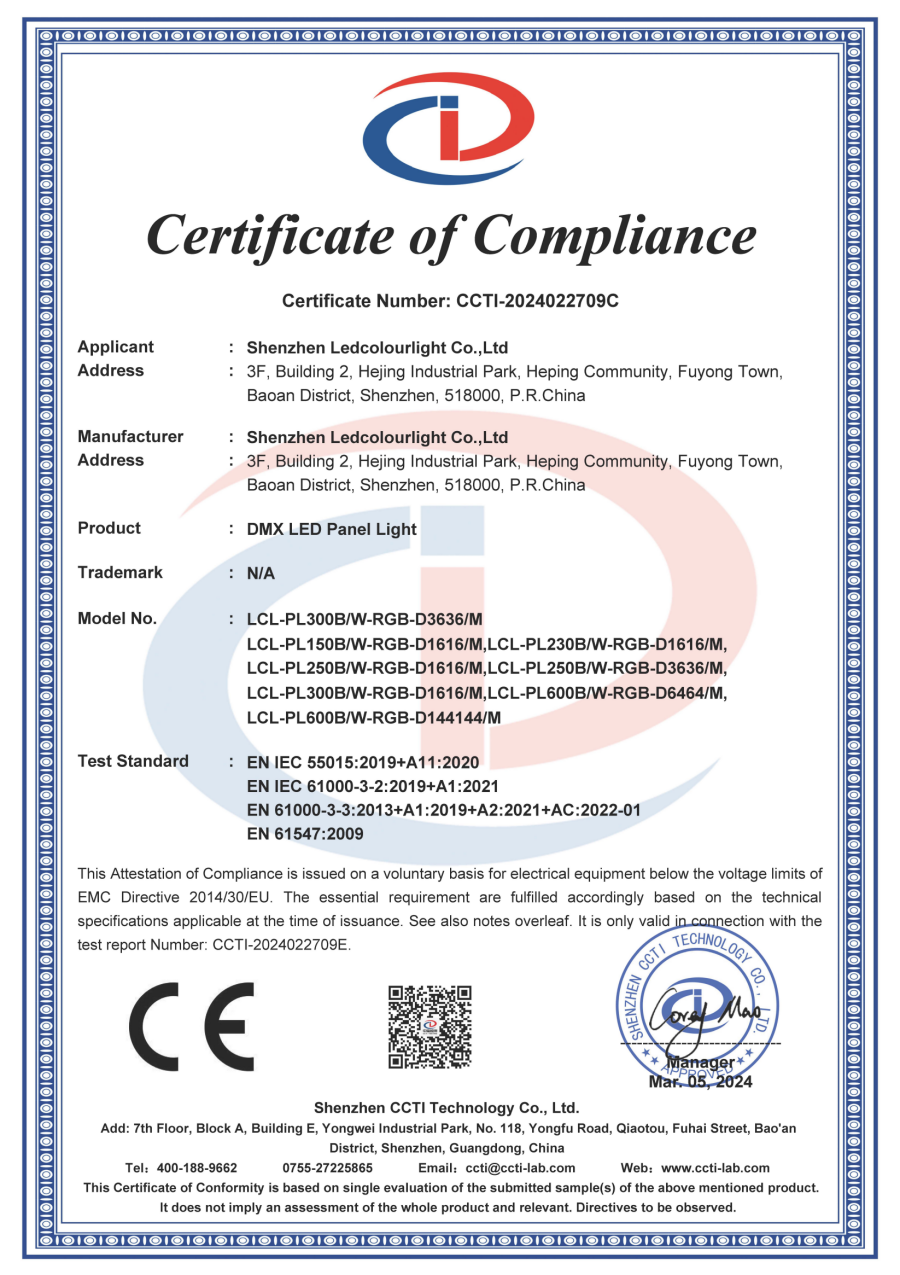 CE certificate